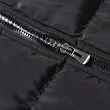 男士戶外運動休閒背心夾克,健身服男士 - 黑色 - 查看 6