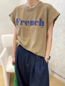 Women Knit Tops - Marrón - Ver 2