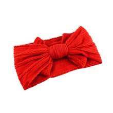 1 Pieza Banda De Cabeza Decorada Con Lazo Para Bebé Adecuada Para Recién Nacidos, Accesorios Para El Cabello De Infantes Y Niños Pequeños, Perfecta Para Todas Las Temporadas, Elástica, Se Adapta A 0-3 Años Y 3-6 Años, Uso Diario