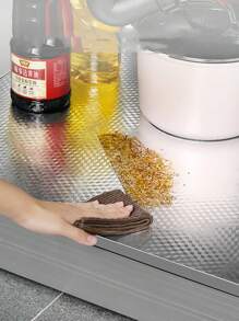 1 pieza Adhesivo de pared resistente al calor, al agua y a las manchas de aceite, papel tapiz de aluminio para gabinetes, adhesivos, decoraciones de pared, vinilos decorativos para decoración del hogar, artículos de decoración primaveral para renovar su hogar, pegatinas de decoración Rama para decoración de habitación, decoración de pared, decoración de baño, decoración de dormitorio, decoración de sala de estar, decoración del hogar, papel tapiz de sala de estar