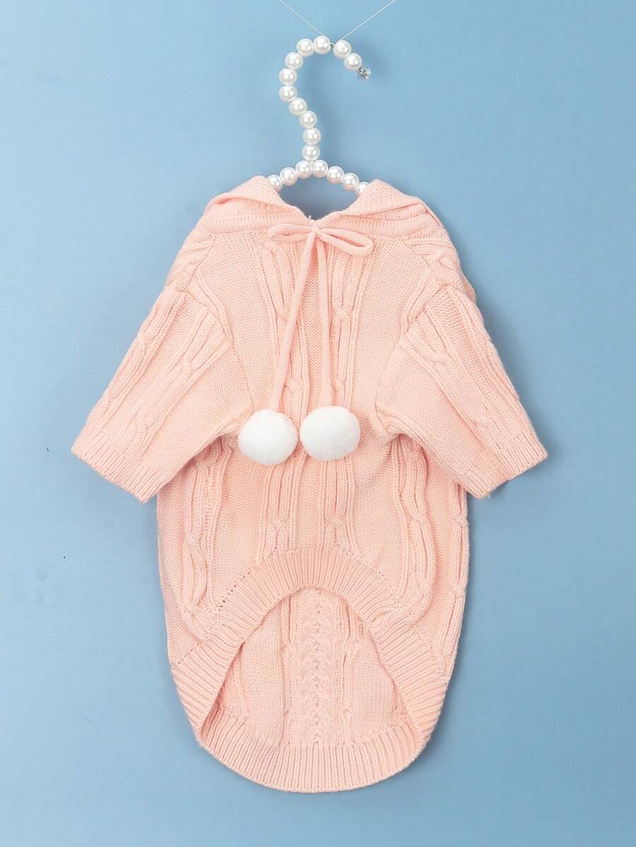 Áo len Thú cưng - Hồng - Xem 1