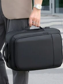 Simple Business Style Solid Color High-End Texture Bag And Winter New Fashion Handbag Casual Versatile Shoulder Bag, Commuting Travel, Travel Large Capacity Backpack Cabin Bag Summer School Bag Christmas Gift Bag Backpack Vacation Hip Bag Gifts Bag Holiday Essentials Camping Back To School Beach Bag Laptop Case The Sporty Life Men Bags Black Bag Bag Pack Backpacks Travel Must Haves Large Bag Spring Bags For Travel Laptop Bag Travel Bag Office Accessories