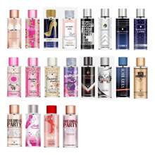 perfume body mist locion vv love 5 PIEZA - Blanco y Negro - Ver 4