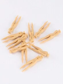 10pcs Creative Golf Ball Marker And Hat Clip, Golf Sport Accessory - Multicolor - View 5