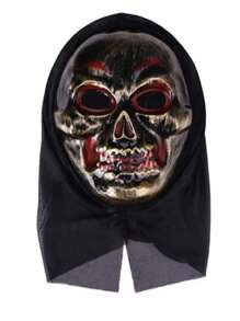 1pc Random Halloween Horror Party Costume Skull And Ghost Mask Halloween - Multicolor - View 7