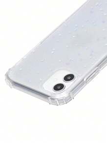Star & Moon Print Clear Case Compatible With IPhone Compatible With IPhone 11,IPhone 13,IPhone 14 Pro Max - Clear - View 6