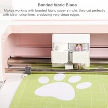 1 Stück Bonded-gewebe Klinge Kompatibel Mit Maker 3/maker/venture/explore 3/explore Air 2/air/one, Stoff Klinge Zum Schneiden Von Bonded-geweben - Polyester, Seide, Denim, Filz Und Mehr