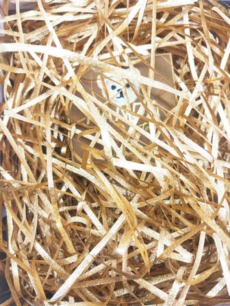 Diy Premium Glitter Gift Box Filler Crinkle Cut Shredded Paper, Wedding Favors& Candies, Shiny & Sparkly