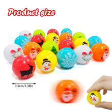 6/12/24 Pièces Mini Jouets Boules Spinner Fidget, Jouets Sensoriels Spinner À Doigt Pour Faveurs De Fête (aléatoire)