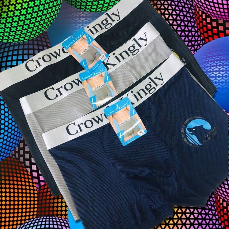 3piece Boxer Underwear For Men - Multicolor - View 1