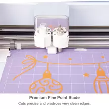 1 Stück Premium Klinge mit feiner Spitze, kompatibel mit Maker 3/Maker/Explore 3/Explore Air 2/Air/One/Venture, Klinge mit feiner Spitze und Gehäuse zum Schneiden von glitzerndem Vinyl/Karton, Kunstleder, Pergament