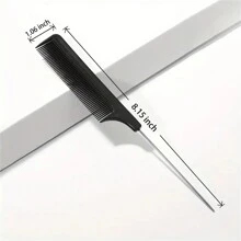Professional Pointed Tail Hair Comb Anti-Static Hair Dye Brush Barber Steel Needle Comb Salon Hairdresser Barber Accessories,Hair Tools,Hair Products And Accessories For Barber Salon Beauty Travel Essentials