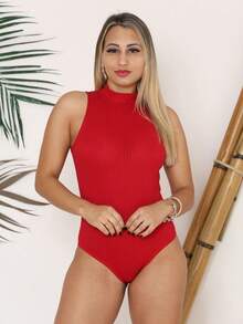 Women Bodysuits - Đỏ - Xem 9