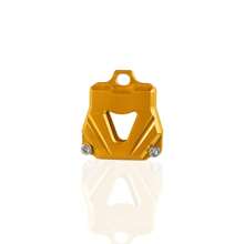 1pc Blue Cnc Aluminum Alloy Modified Key Case Decoration For Motorcycle, Off-Road Vehicle, Electric Bicycle, Scooter, Universal - Blue - View 4