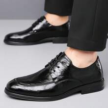 Casual, Fashionable, Classic Business Formal Pu Leather Shoes