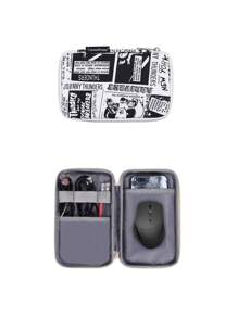 canvas artisan Laptop Bag Sleeve Combination Suit Business Bag Waterproof Laptop Sleeve Compatible with MacBook Air/Pro - Black and White - View 10