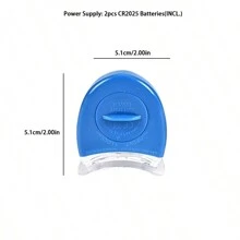 1 件装 LED 蓝光牙齿美白灯，牙齿健康牙齿美白灯，LED 小型蓝光美白设备 - 白色 - 查看 2