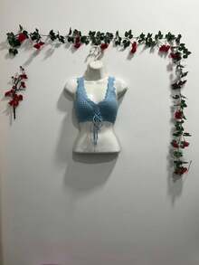 Women Tank Tops & Camis - Blue - View 1