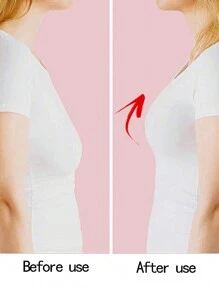 隱形彈性布推進胸貼，無縫防下垂和向外擴張，使用彈性布帶集中胸部