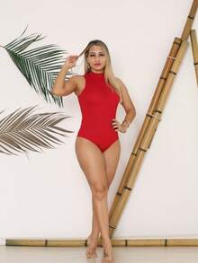 Women Bodysuits - Đỏ - Xem 6