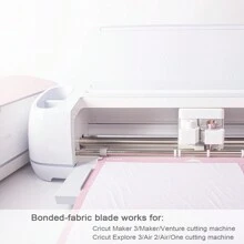 1 Stück Bonded-gewebe Klinge Kompatibel Mit Maker 3/maker/venture/explore 3/explore Air 2/air/one, Stoff Klinge Zum Schneiden Von Bonded-geweben - Polyester, Seide, Denim, Filz Und Mehr