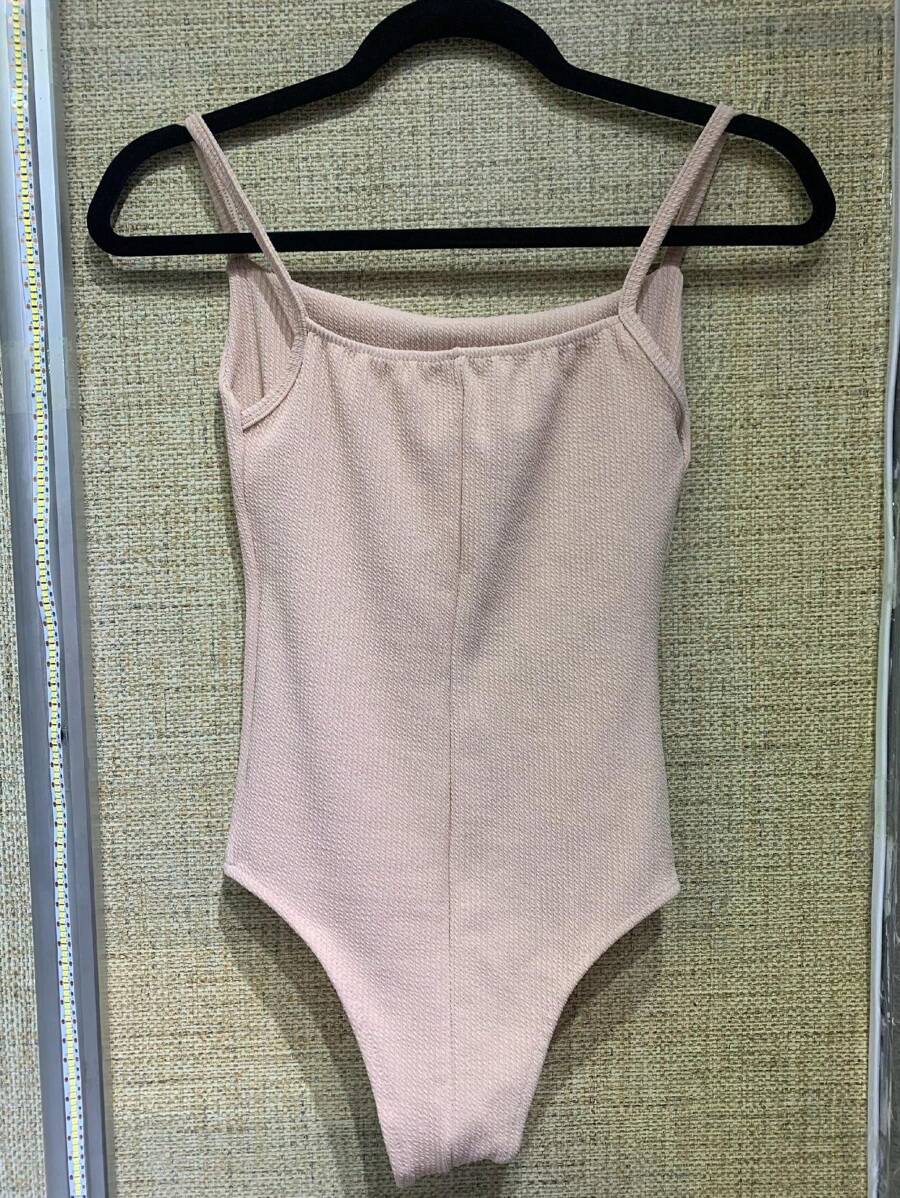 Body ana ruga de alcinha canelado