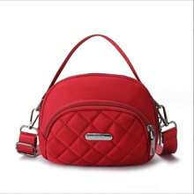 Women's Waterproof Bag Crossbody Fanny Pack Backpack - Red - View 1