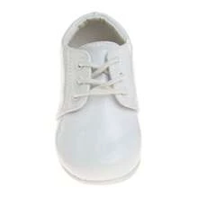 Josmo Laces Dress Shoes Baby Boys' - Comfort Fit (Infant / Toddler) - 白色漆皮 - 查看 4