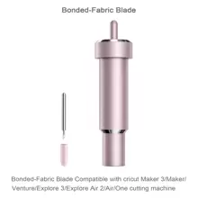 1 Stück Bonded-gewebe Klinge Kompatibel Mit Maker 3/maker/venture/explore 3/explore Air 2/air/one, Stoff Klinge Zum Schneiden Von Bonded-geweben - Polyester, Seide, Denim, Filz Und Mehr