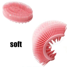 1 Stück Tiefenreinigender Körperpeeling-Werkzeug aus Silikon-Material, Körperbürste, geeignet für Frauen und Männer, Bad und Körperpflege, Dusche, Wohnzimmer-Heim-Schlafzimmer-Badezimmer-Dekoration, Reiseartikel, Hochzeit, Party, Geburtstag, Geschenke für Männer, Mütter, Väter, Freunde, Neujahr, Accessoires, witziges Geschenk