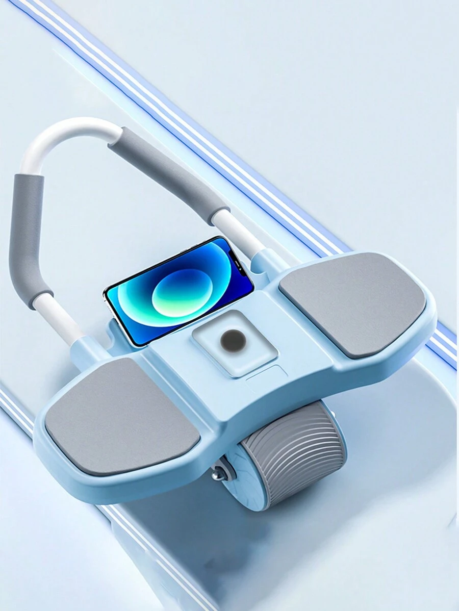 Fitness Ab Roller Wheel - Blue - View 1