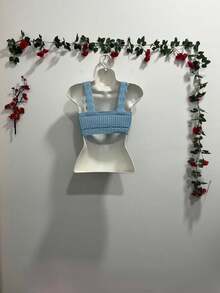 Women Tank Tops & Camis - Blue - View 2