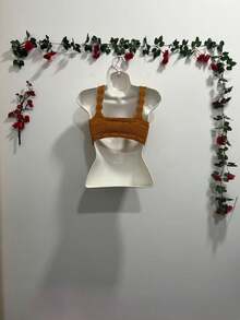 Women Tank Tops & Camis - Brown - View 2