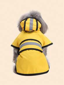 1 件時尚寵物防水雨衣