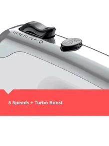 Batidora De Inmersión De Mano 5 Vel Marca Black+decker Helíx Performance Turbo - Blanco - Ver 6