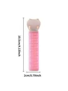 1 件发根夹，自然蓬松发夹，无热卷发器，无热 DIY 卷发器，适合长发和短发，粉色，返校，旅行度假必需品，女士发饰，光滑后梳，理发配件，吹风机 - 粉色 - 查看 4