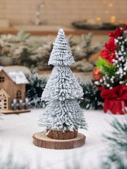 1pc Desktop Mini Christmas Tree Decoration For Children Gift