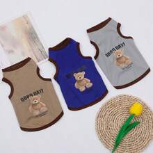 One Piece Pet Clothes, Breathable Summer Dog Vest, Thin Corgi Clothes For Small Dogs And Cats