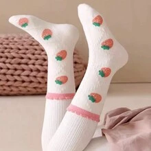 女孩襪子孩子們的中筒襪嬰兒男孩女孩大學風蕾絲公主襪子