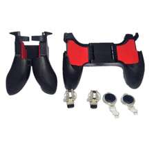 Pubg Gatillos L1 R1 Metal Botones Android 5 in 1 - Negro - Ver 2