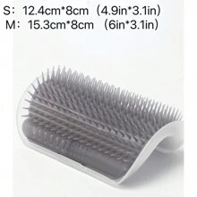 1pc Wall Corner Cat Scratching Pad For Cat For Play - Grey - View 10