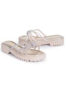 Domidona Women Platforms & Wedge Sandals - 金色 - 查看 7