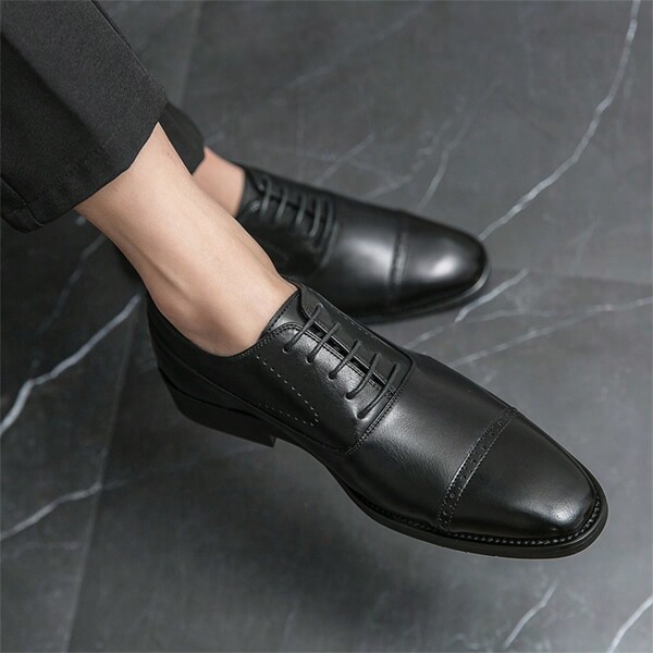 Men's Fashionable Versatile Slip-on Formal Shoes
