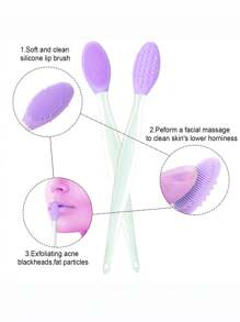 1入組矽膠鼻部潔淨刷,去角質臉部美容刷,按摩工具,深層潔淨,去除粉刺黑頭,臉部護理工具,紅色紫色唇部磨砂刷,護膚,居室裝飾,家居裝飾,臥室裝飾,浴室,聖誕禮物,浴室裝飾,旅行,旅行用品,婚禮,聖誕派對,母親節禮物,家,房間,房屋裝飾,聖誕禮物,母親節禮物,生日,粉色裝飾,客廳裝飾,臥室,男友禮物,父親節禮物,蘑菇,新年,媽媽,配件,父親節禮物,朋友,有趣的禮物 - 紫色 - 查看 6