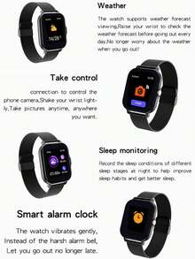 Mujeres Smartwatch Nfc - Albaricoque - Ver 8