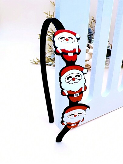 1pc Christmas New Arrival Santa Claus Headband Decoration ,Hair Hoop Hairband For Women
