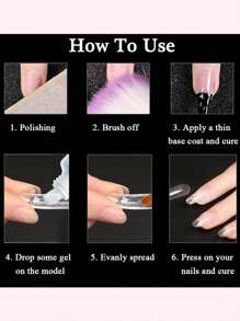 15毫升亮光肉桂色亮光指甲膠,伸展膠修復破損指甲,打造美甲 - 彩色 - 查看 8