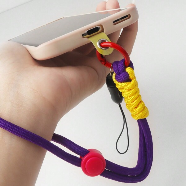 Short Cell Phone Lanyard, Universal Patch Phone Lanyards, Compatible With Most Smartphones