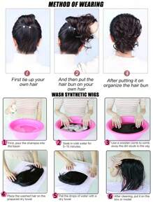 Updo Synthetische extensions