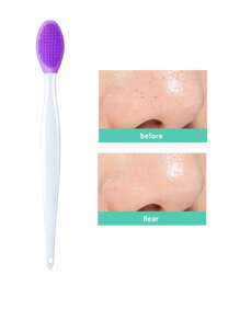 1入組矽膠鼻部潔淨刷,去角質臉部美容刷,按摩工具,深層潔淨,去除粉刺黑頭,臉部護理工具,紅色紫色唇部磨砂刷,護膚,居室裝飾,家居裝飾,臥室裝飾,浴室,聖誕禮物,浴室裝飾,旅行,旅行用品,婚禮,聖誕派對,母親節禮物,家,房間,房屋裝飾,聖誕禮物,母親節禮物,生日,粉色裝飾,客廳裝飾,臥室,男友禮物,父親節禮物,蘑菇,新年,媽媽,配件,父親節禮物,朋友,有趣的禮物 - 紫色 - 查看 1